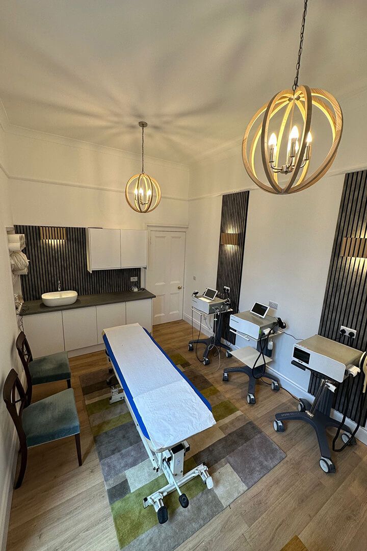 Treatment Room How Clinic Edinburgh The newly refurbished treatment room How Clinic Edinburgh